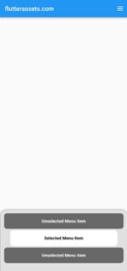 How To Build Custom Bottom Animated Menu In Flutter